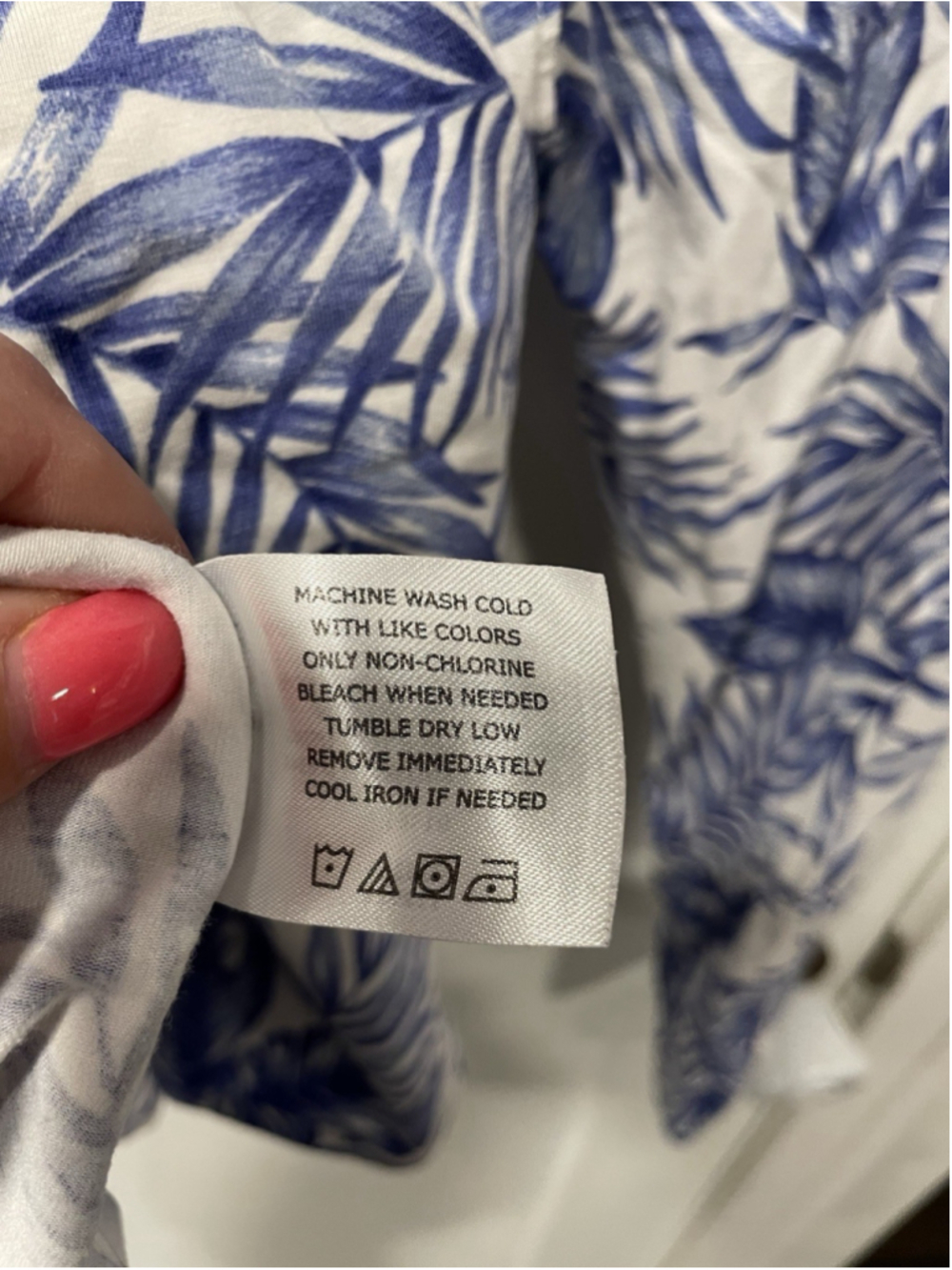 Coolibar Heyday Side Split Sun shirt Navy white XXL Long Sleeve SPF 50 + - Picture 7 of 7
